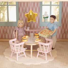 The Magical World of Lundby Nukkekodin Ruoka Pizza ja Hampurilaiset