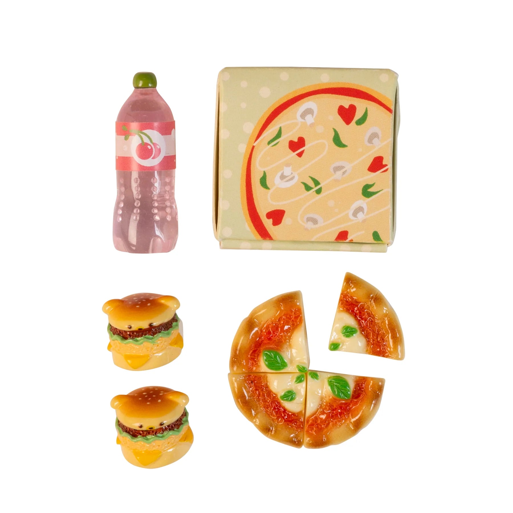 The Magical World of Lundby Nukkekodin Ruoka Pizza ja Hampurilaiset