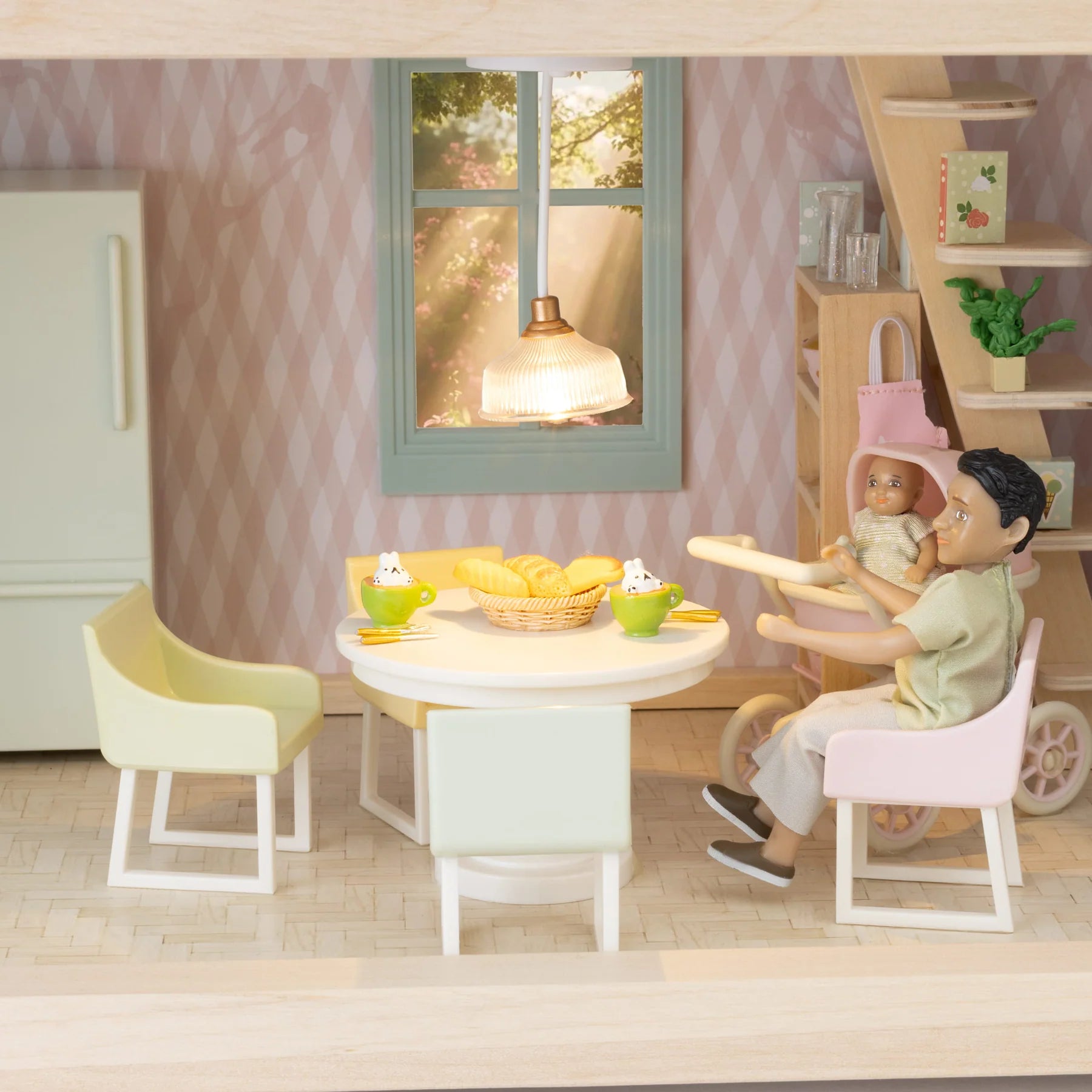 The Magical World of Lundby Ruokapöytä Ja Tuolit
