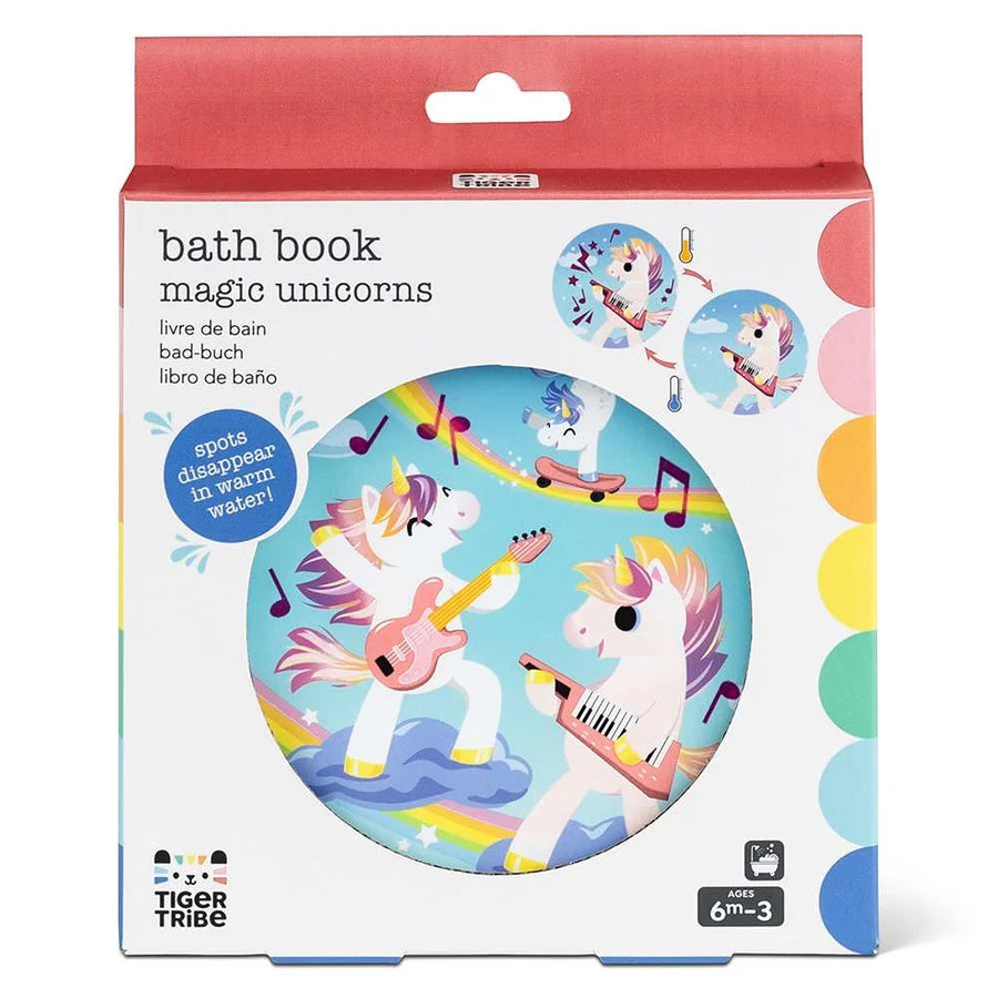 Tiger Tribe Eco Kylpykirja Magic Unicorns/Tanssivat Yksisarviset