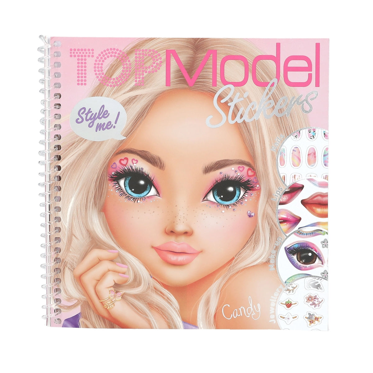Top Model Askartelu Dress Me Up Face Tarrakirja