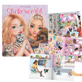 Top Model Askartelu Stickerworld Kitty and Doggy Tarrakirja