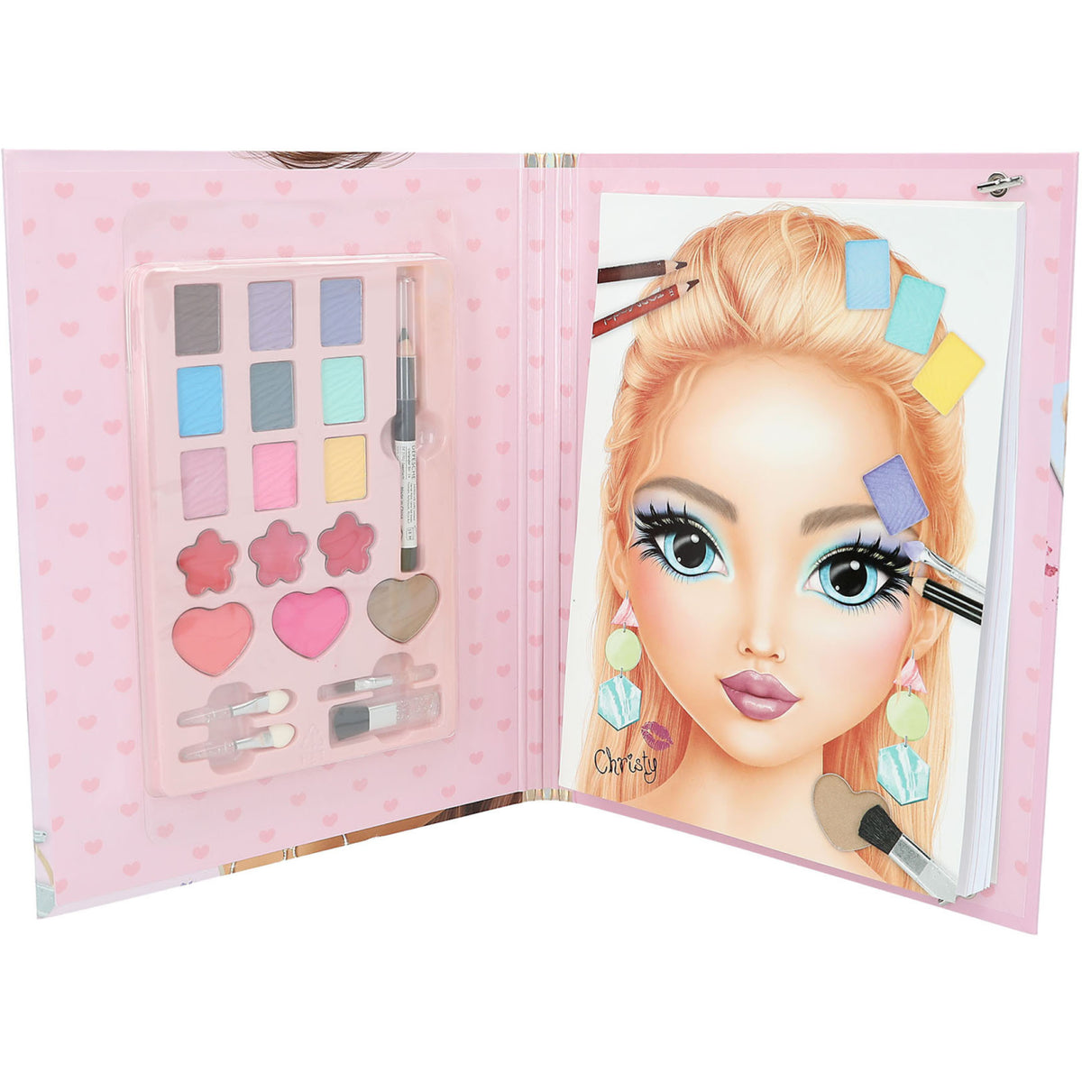 Top Model Make-up Studio Suunnittelukirja ja Leikkimeikit