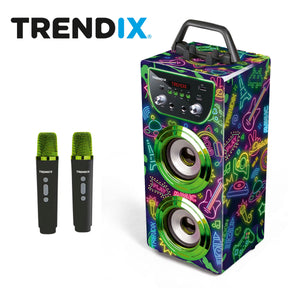 Trendix Karaokelaite Neon Bluetoothilla