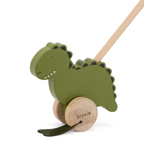 Trixie Puinen Työntölelu Dinosaurus