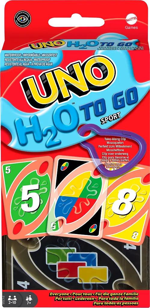 UNO H2O Vedenkestävät Pelikortit