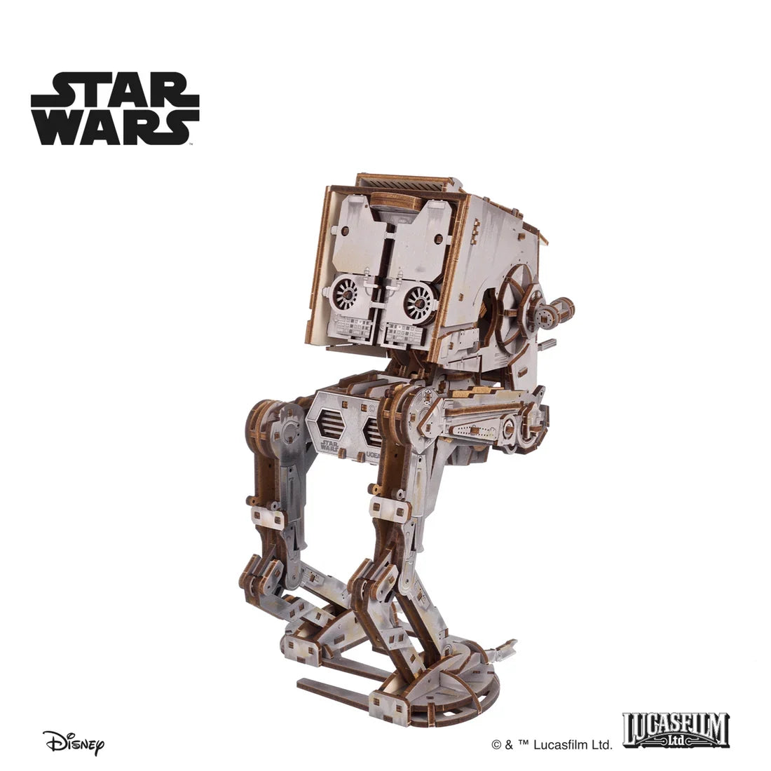 Ugears Star Wars AT-ST Walker™ Puinen Rakennussarja 