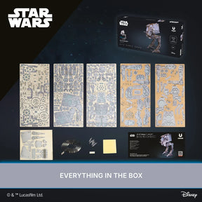 Ugears Star Wars AT-ST Walker™ Puinen Rakennussarja 