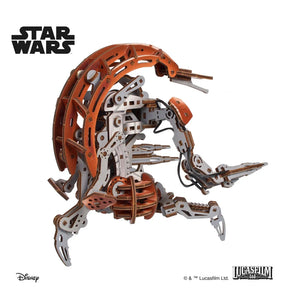 Ugears Star Wars Droideka™ Puinen Rakennussarja