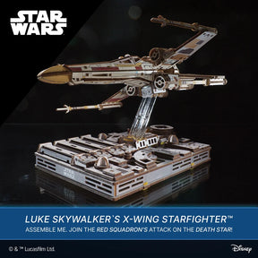 Ugears Star Wars Luke Skywalker`s X-Wing Starfighter™ Puinen Rakennussarja