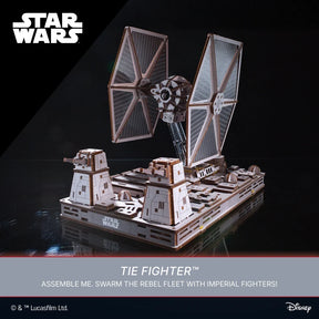 Ugears Star Wars TIE Fighter™ Puinen Rakennussarja 