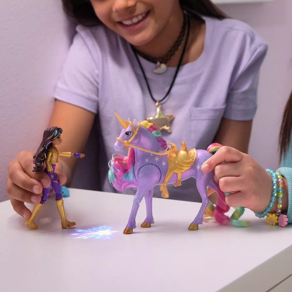 Unicorn Academy/ Yksisarvisakatemia Sophia ja Magic Wildstar Valolla