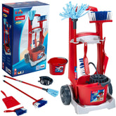 Vileda Siivousvälineet Kärryssä