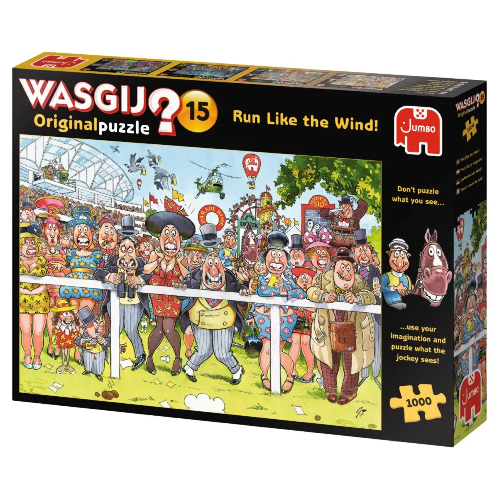 Wasgij 15 Original 1000 Palan Palapeli Run Like the Wind!