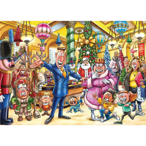 Wasgij Christmas Puzzle 1000 Palan Palapeli A Very Merry Makeover