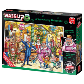 Wasgij Christmas Puzzle 1000 Palan Palapeli A Very Merry Makeover