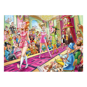 Wasgij Destiny 1000 Palan Palapeli Passion for Fashion