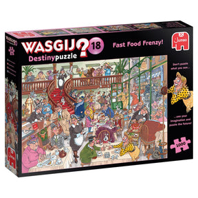 Wasgij Destiny 18 Fast Food Frenzy! 1000 Palan Palapeli