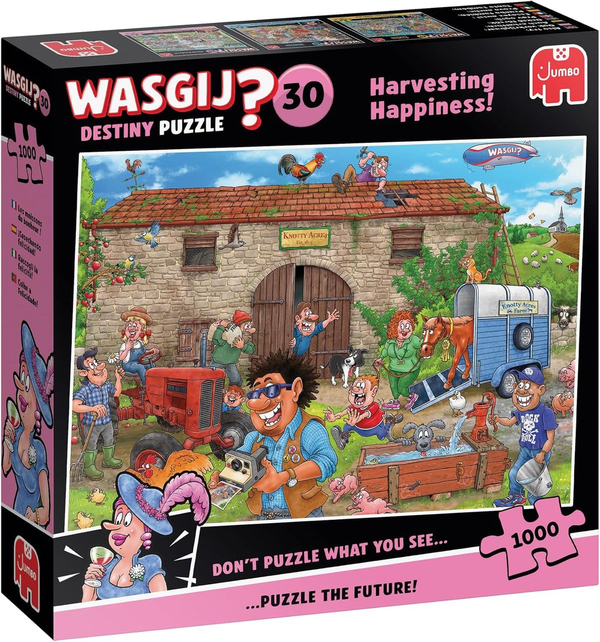 Wasgij Destiny Harvesting Happiness! 1000 Palan Palapeli