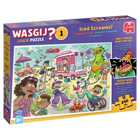 Wasgij Junior 1 Iced Screams Mysteeripalapeli 240 Palaa