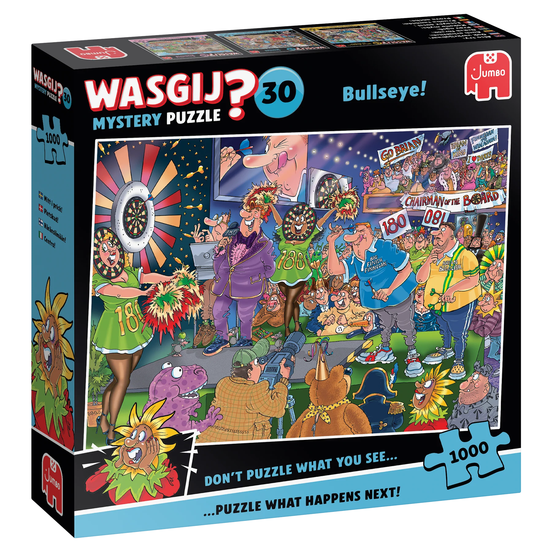 Wasgij Mystery 30 Bullseye! 1000 Palan Palapeli