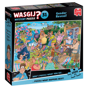 Wasgij Mystery 31 Gender Reveal! 1000 Palan Palapeli