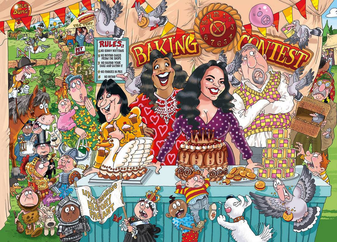 Wasgij Original 1000 Palan Palapeli The Bake Off