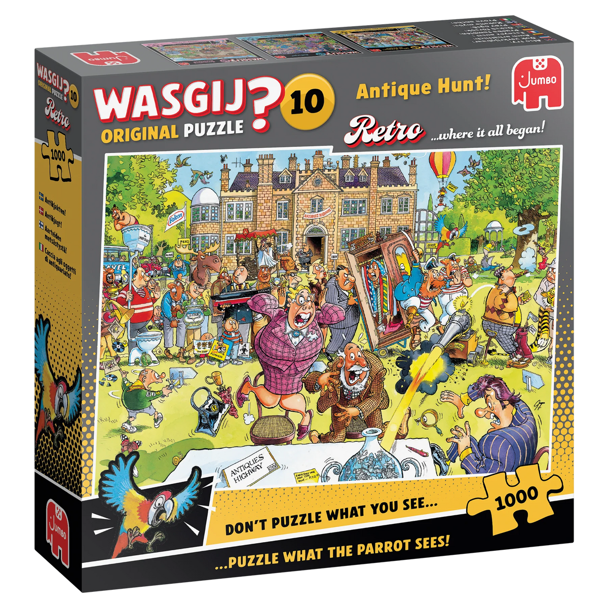 Wasgij Original 10 Antique Hunt! 1000 Palan Palapeli