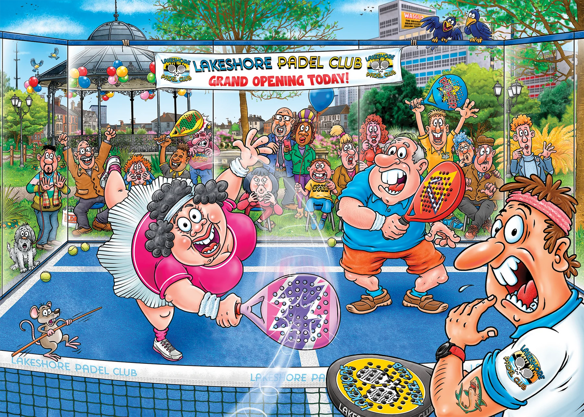 Wasgij Original 49 Padel Panic! 1000 Palan Palapeli