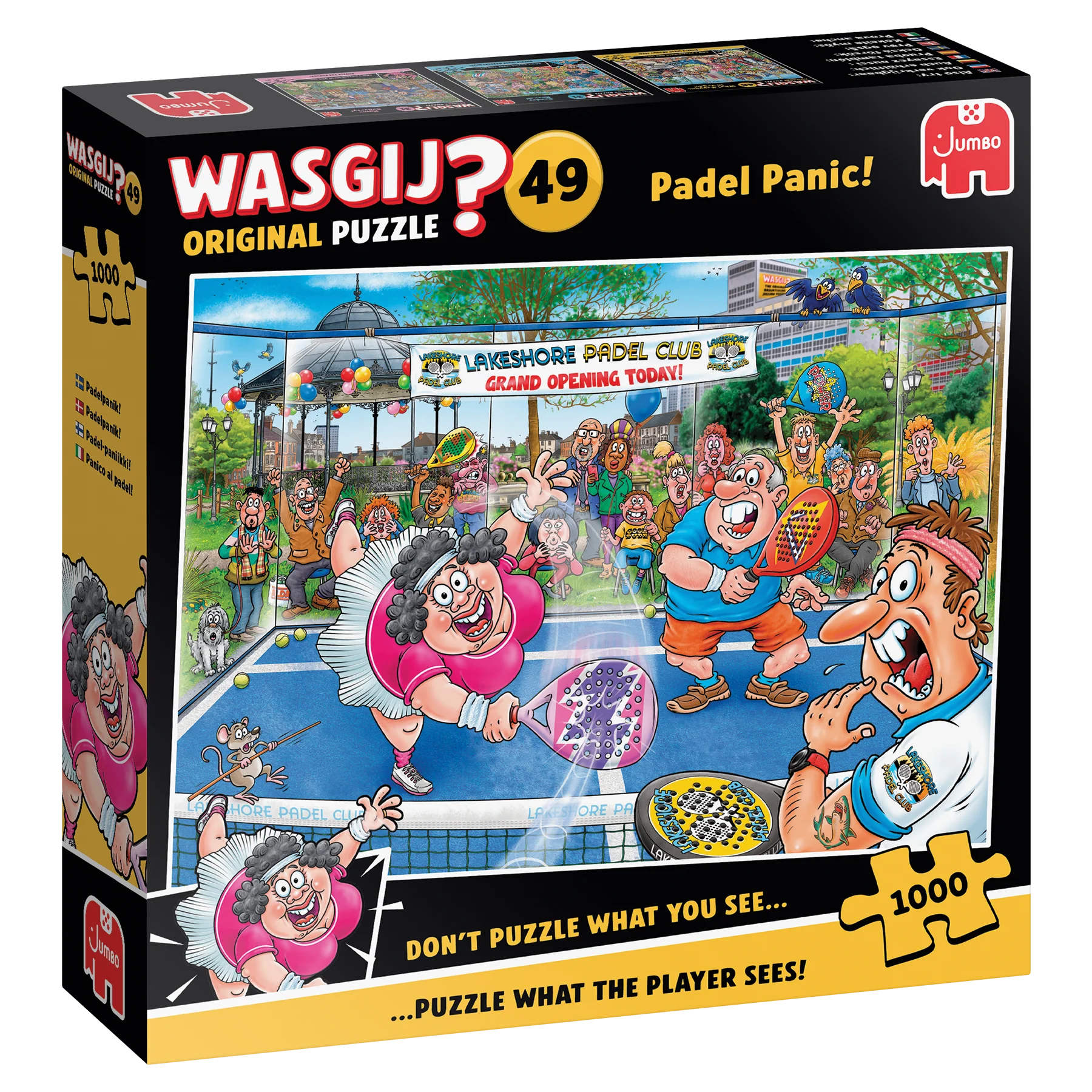 Wasgij Original 49 Padel Panic! 1000 Palan Palapeli