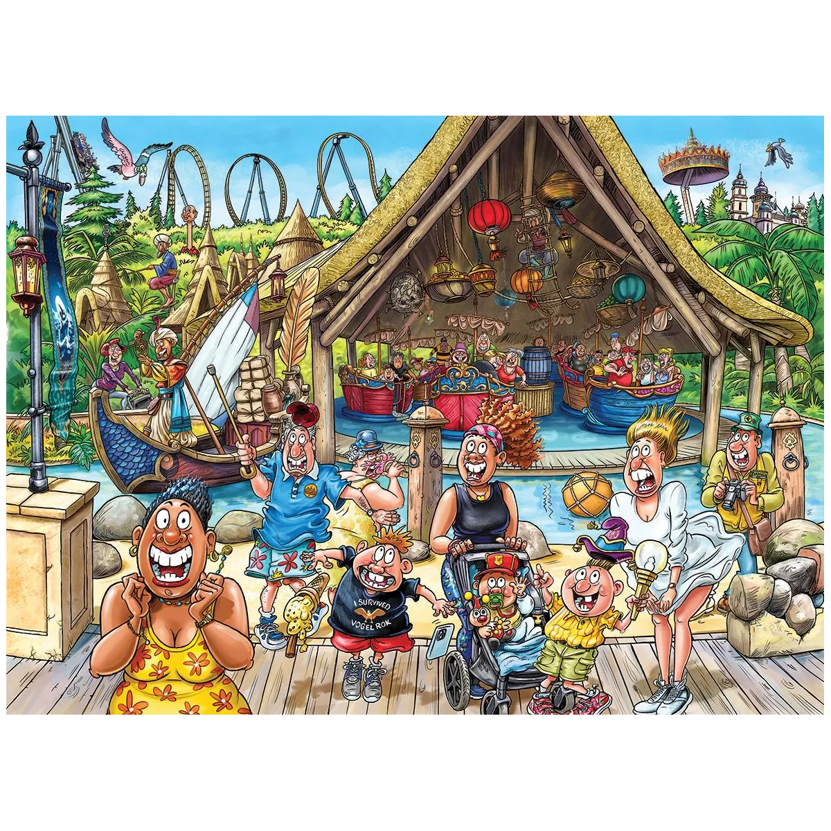 Wasgij Original Puzzle World of Sindbad! Palapeli