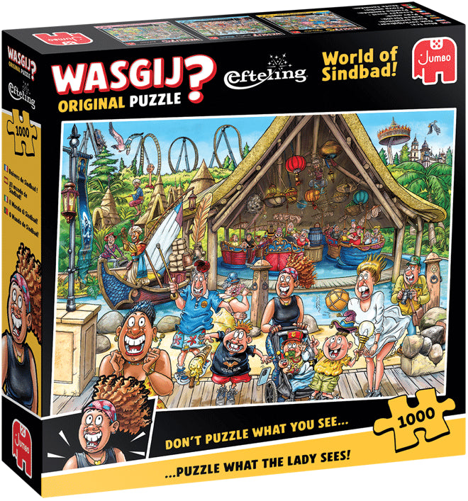 Wasgij Original Puzzle World of Sindbad! Palapeli