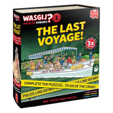 Wasgij Pieces Of Evidence 1 - The Last Voyage! Kolmen Palapelin Pulmapelisetti