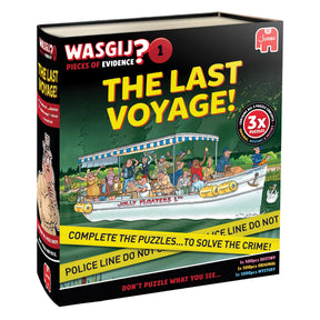 Wasgij Pieces Of Evidence 1 - The Last Voyage! Kolmen Palapelin Pulmapelisetti