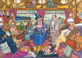 Wasgij Retro Mystery Great Train Robbery! 1000 Palan Palapeli