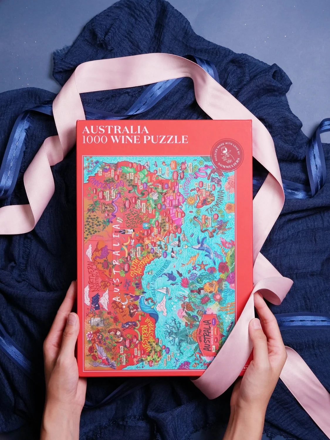 Water And Wines Australia, Wine Puzzle, 1000 Palan Viini Palapeli