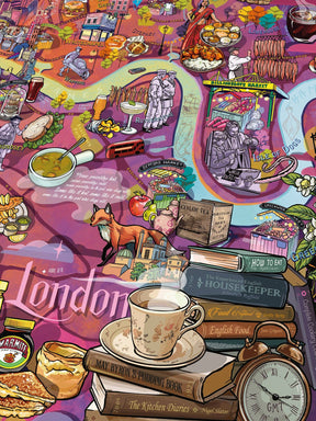 Water And Wines London Gourmet 1000 Palan Palapeli
