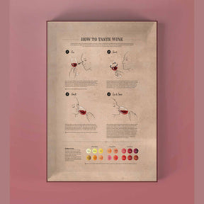 Water And Wines Periodic Table Of Wine, 1000 Palan Viini Palapeli