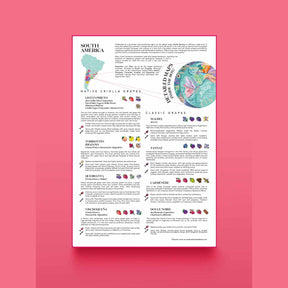 Water And Wines South America, Wine Puzzle, 1000 Palan Viini Palapeli