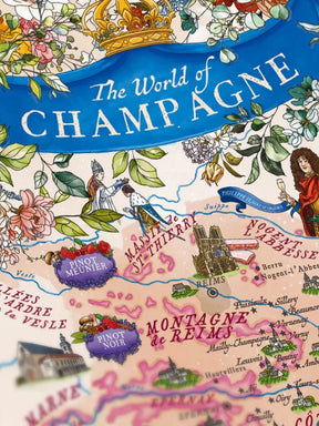 Water And Wines The World Of Champagne, 1000 Palan Samppanja Palapeli
