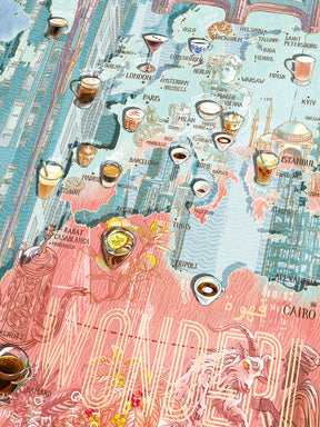 Water And Wines World of Coffee/Kahvin Maailma 1000 Palan Palapeli