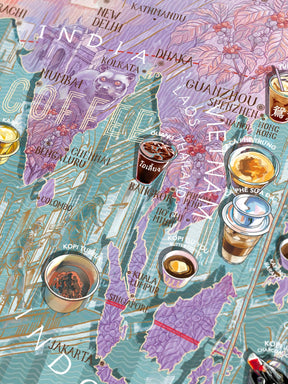 Water And Wines World of Coffee/Kahvin Maailma 1000 Palan Palapeli