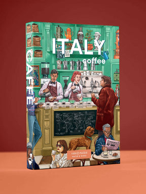 Water and Wines Italy Coffee, 1000 Palan Palapeli