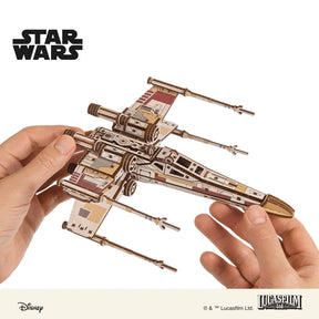 Ugears Star Wars Luke Skywalker`s X-Wing Starfighter™ Puinen Rakennussarja