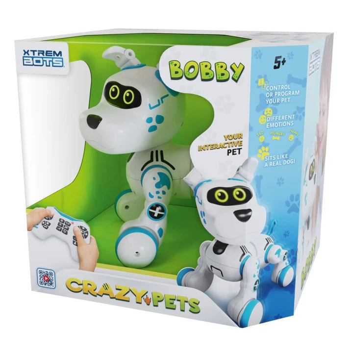 Xtreme Bots Crazy Pets Bobby Interkatiivinen Robottikoira