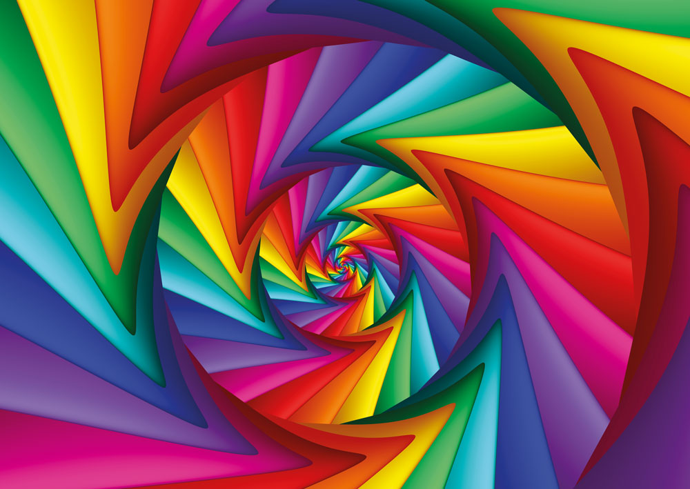Yass Puzzle Complicated Rainbow 1000 Palan Palapeli