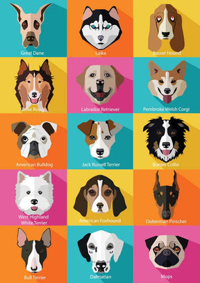 Yass Puzzle The Dogs 1000 Palan Palapeli