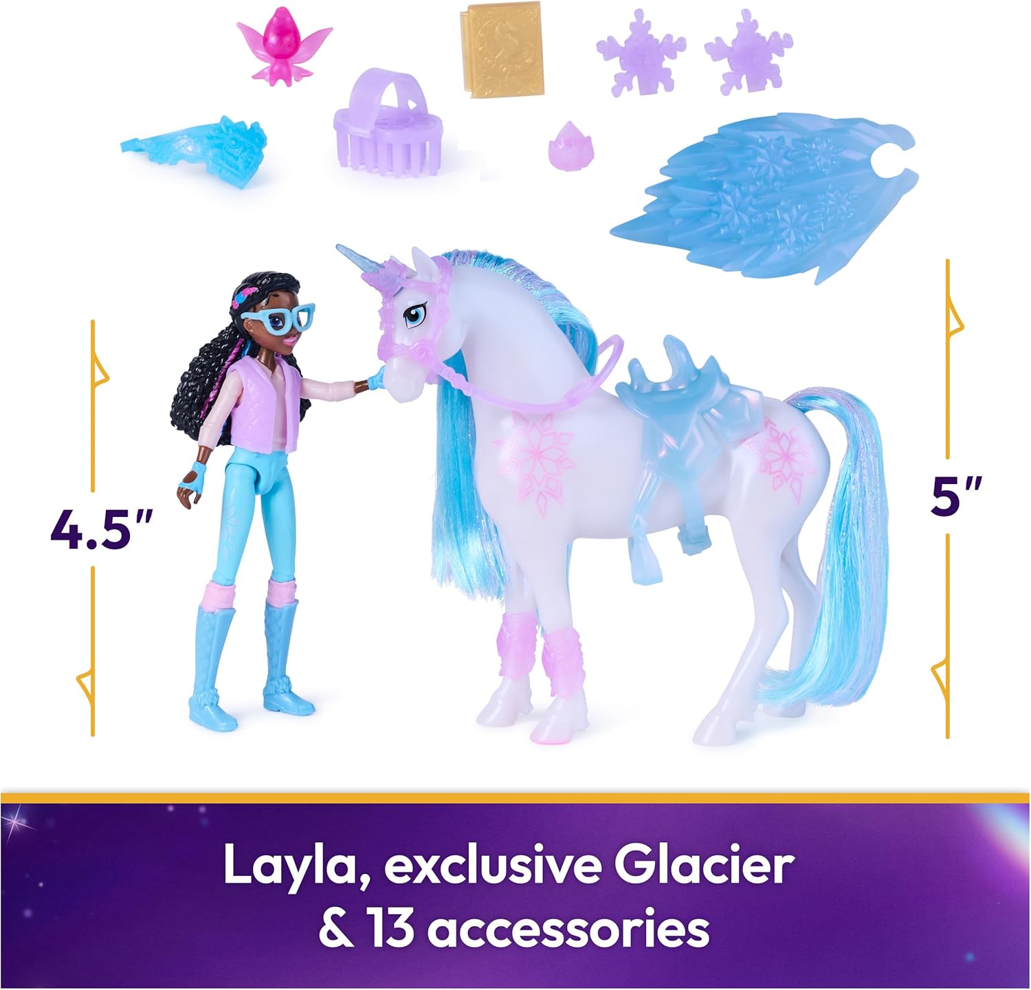 Yksisarvisakatemia Unicorn Academy Glaciers Gemstone Adventure