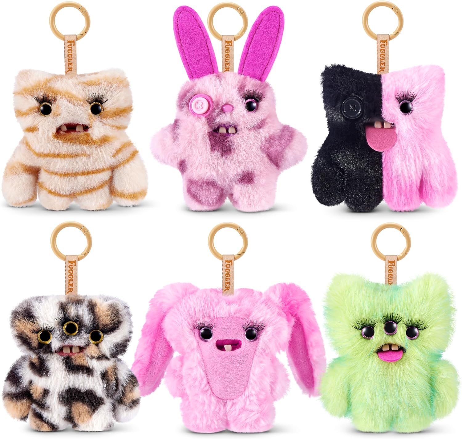 Zuru Fuggler Baby Baddies Laukkumaskotti Yllätyspakkaus