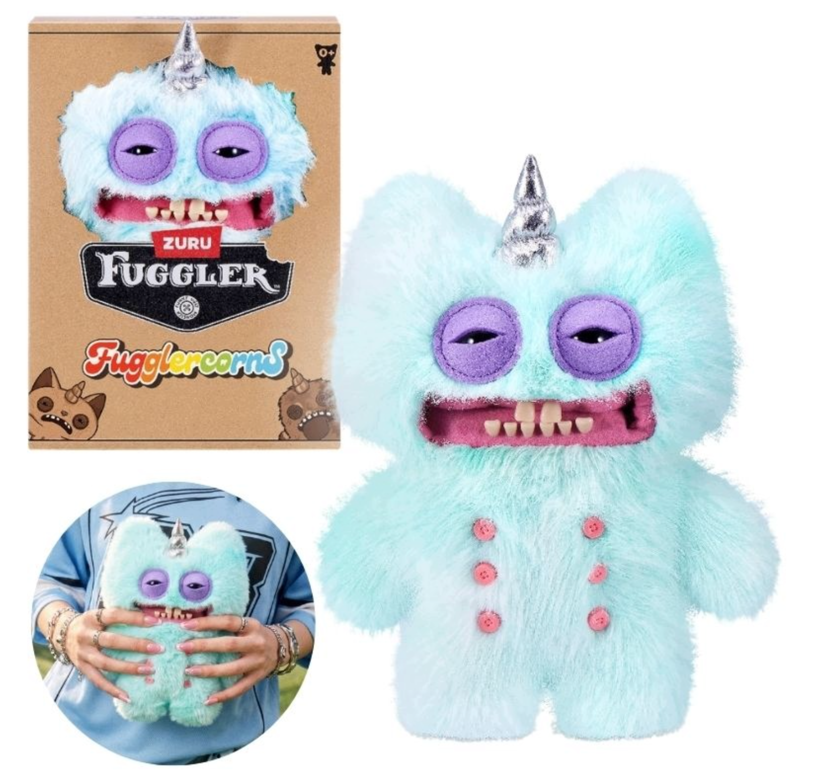 Zuru Fuggler Fugglercorns Pehmomonsteri Lajitelma